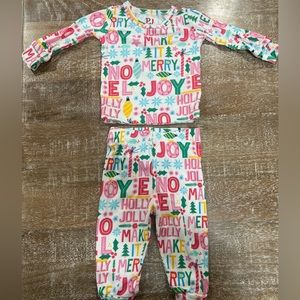 Holiday infant pajamas